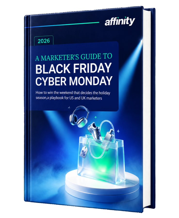 A Marketer's Guide to Black Friday Cyber Monday 2026 report cover